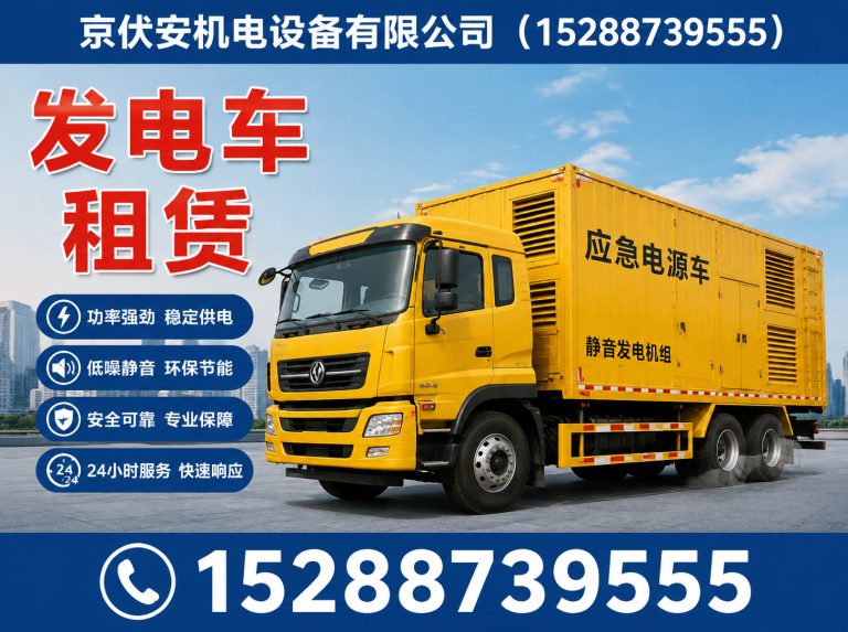 金华发电机出租展示图